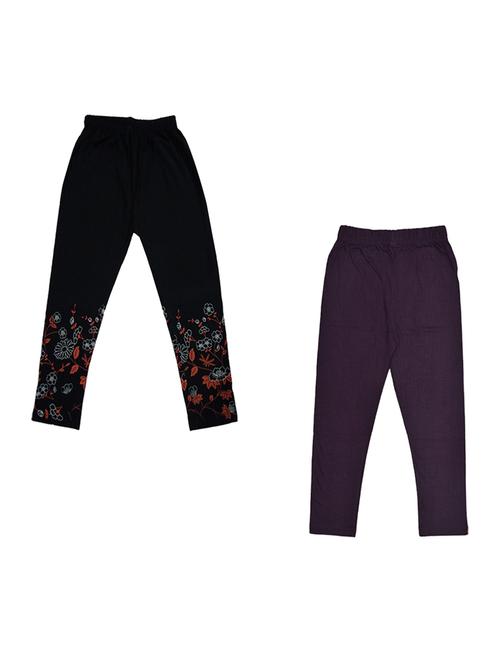 girls mid rise three-fourth combo - 19565580 - Very Small Image - 1
