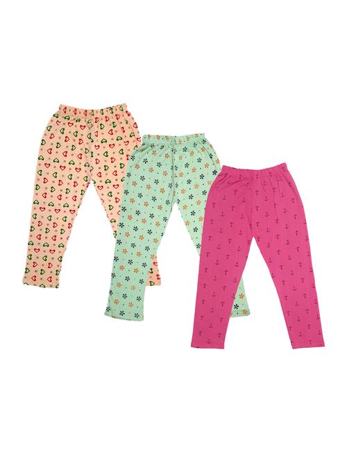 girls mid rise three-fourth combo - 19565700 - Very Small Image - 1