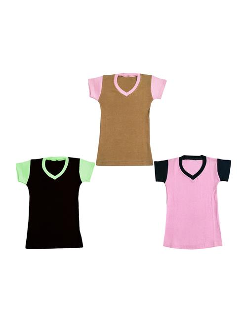 pack of 3 solid t-shirt - 19566184 - Very Small Image - 1
