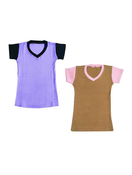 pack of 2 solid t-shirt - 19566210 - Very Small Image - 1