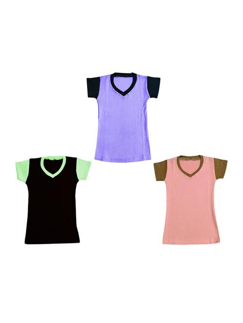 pack of 3 solid t-shirt - 19566255 - Very Small Image - 1