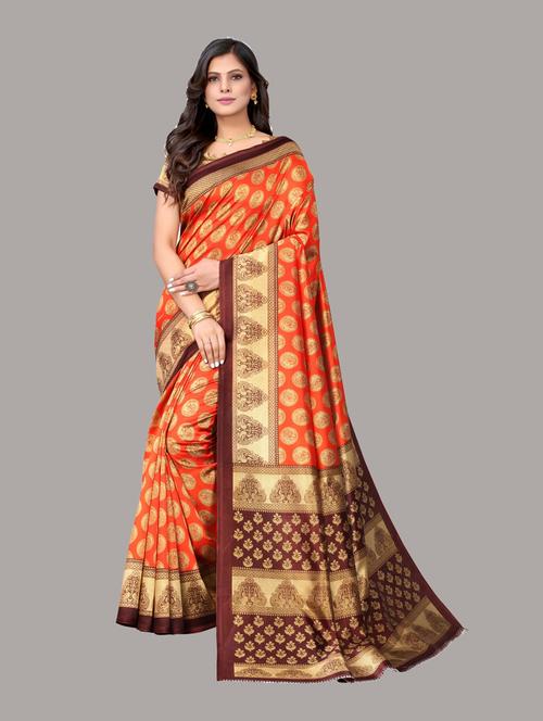 self design woven saree - 19567692 - Very Small Image - 1