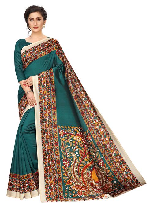 kalamkari printed saree - 19568135 - Very Small Image - 1
