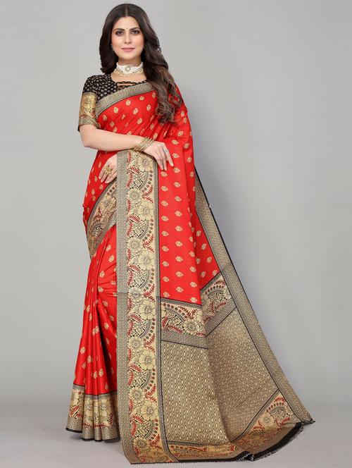 mysore art silk printed saree - 19569374 - Very Small Image - 1