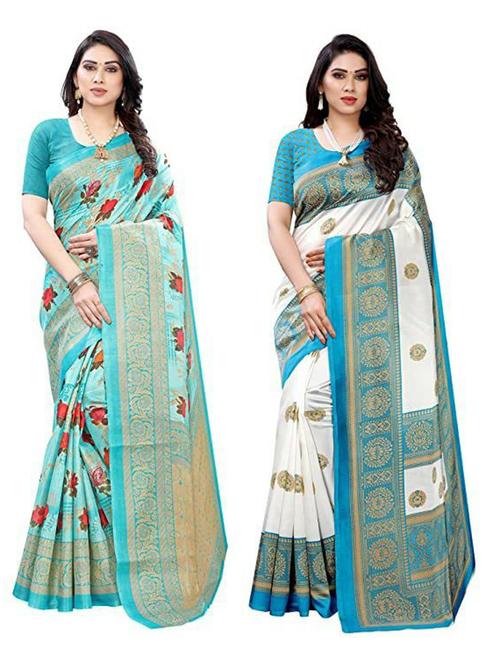 zari work woven saree with blouse - 19569816 - Very Small Image - 1
