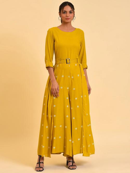 round neck regular jumpsuit - 19572379 - Very Small Image - 1