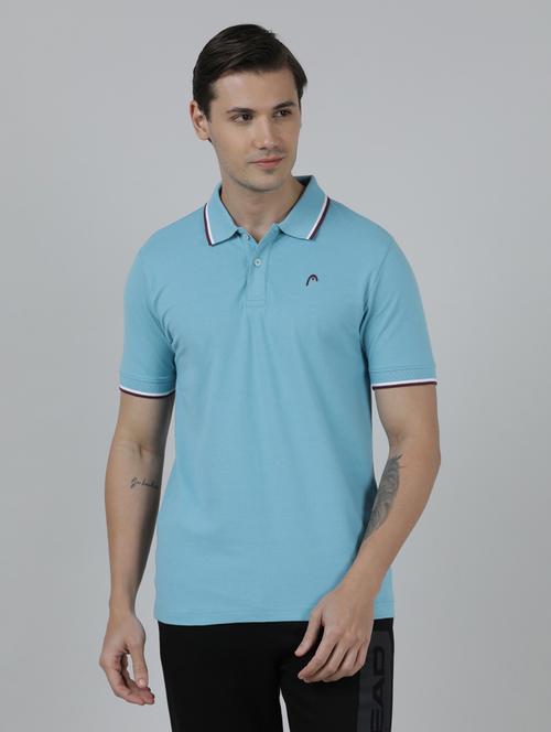 polo neck cotton sports t-shirt - 19572447 - Very Small Image - 1
