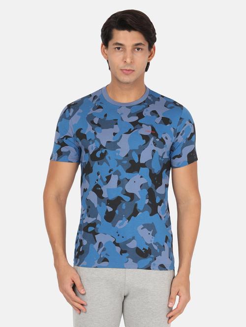 crew neck printed sports t-shirt - 19572474 - Very Small Image - 1