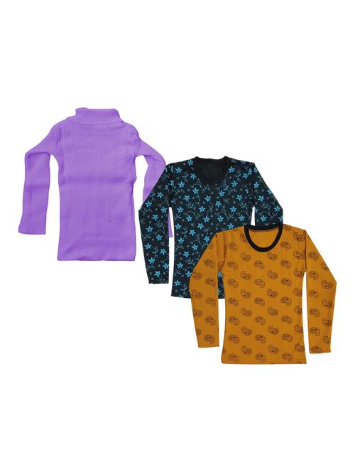 girls pack of 3 tees combo - 19574004 - Very Small Image - 1