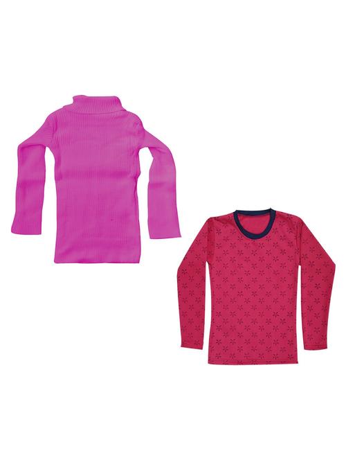 girls pack of 3 tees combo - 19574151 - Very Small Image - 1