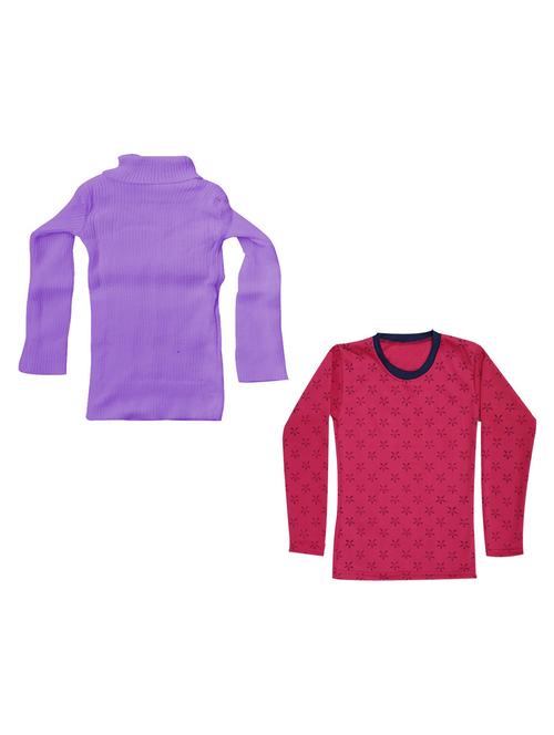 girls pack of 3 tees combo - 19574207 - Very Small Image - 1