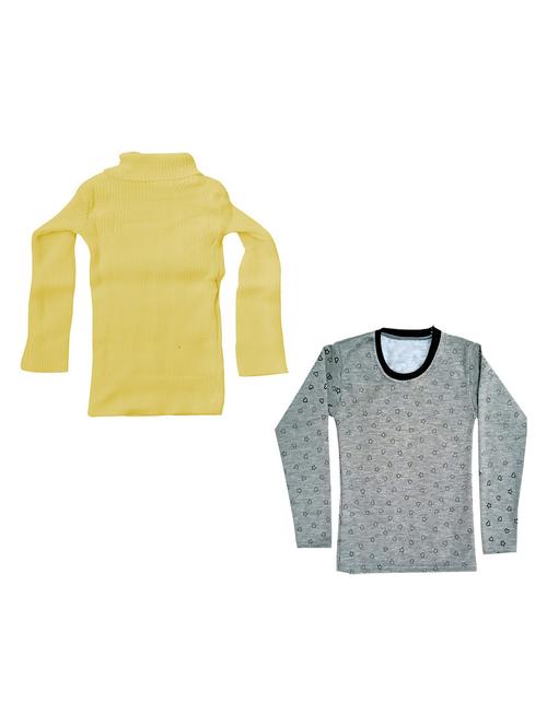 girls pack of 3 tees combo - 19574375 - Very Small Image - 1