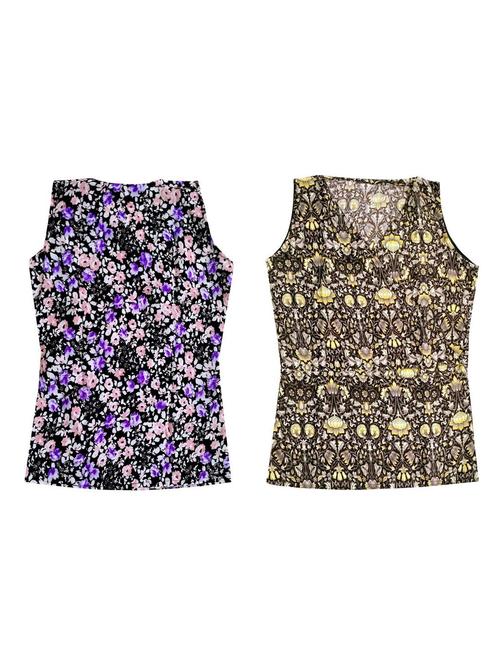 pack of 2 printed top - 19574538 - Very Small Image - 1