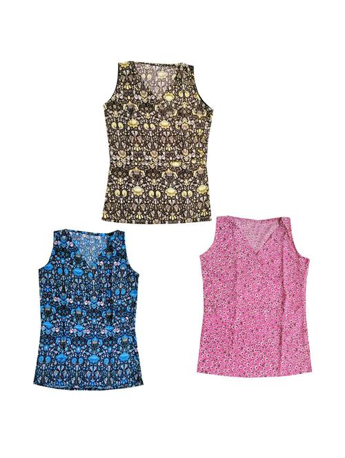 pack of 3 printed top - 19574555 - Very Small Image - 1