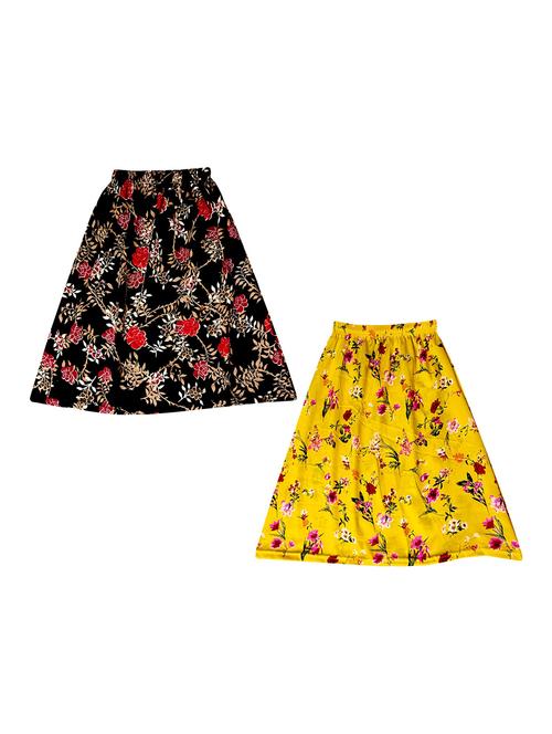 pack of 2 printed flared skirt - 19574836 - Very Small Image - 1