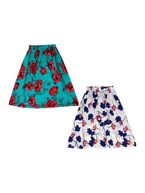 pack of 2 printed flared skirt - 19574869 - Very Small Image - 1