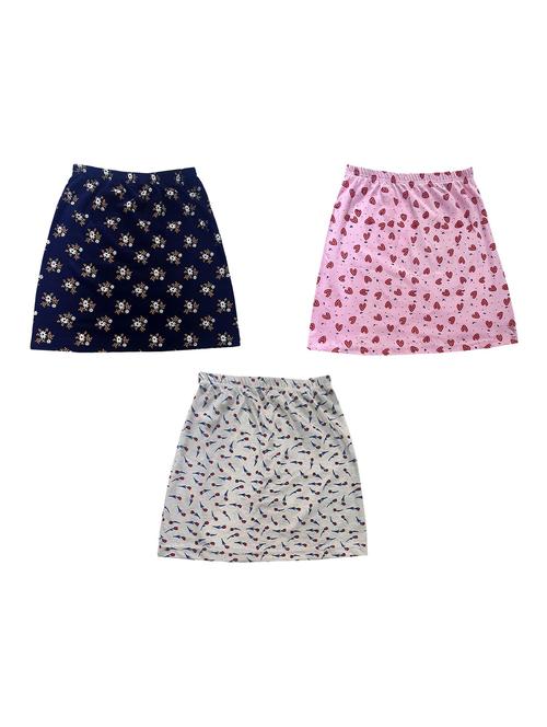 printed midi flared skirt set - 19574884 - Very Small Image - 1