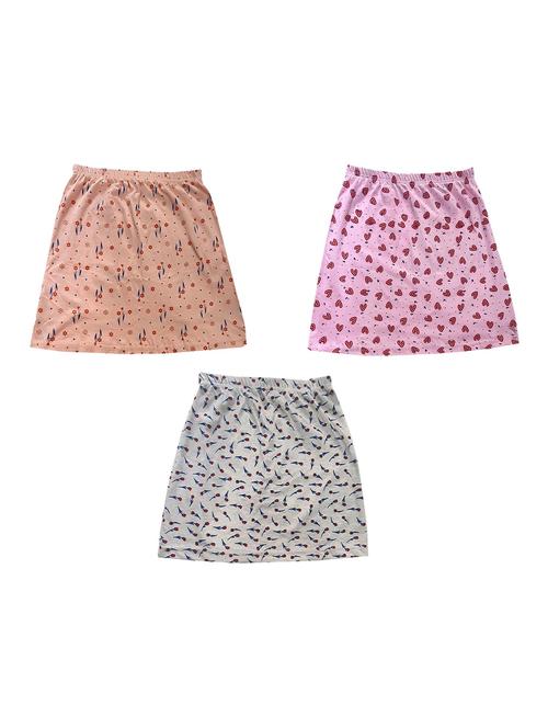 printed midi flared skirt set - 19574886 - Very Small Image - 1