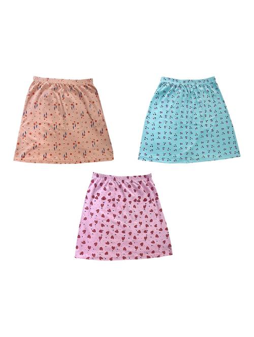 printed midi flared skirt set - 19574890 - Very Small Image - 1