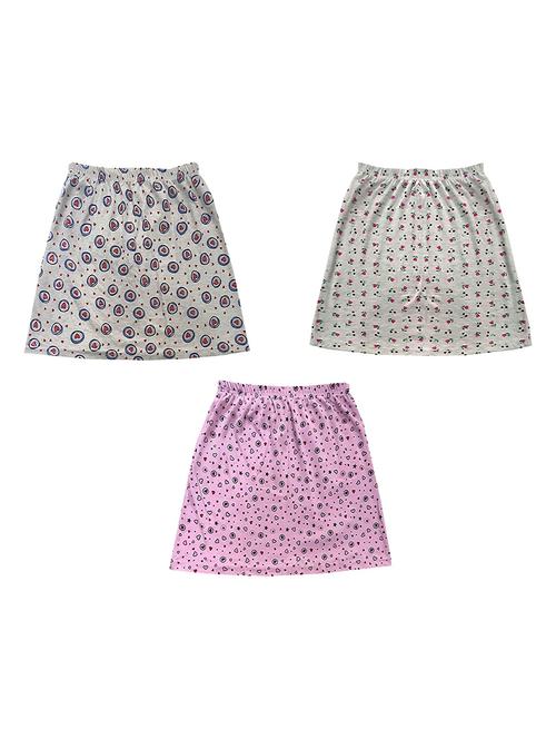 printed midi flared skirt set - 19574900 - Very Small Image - 1