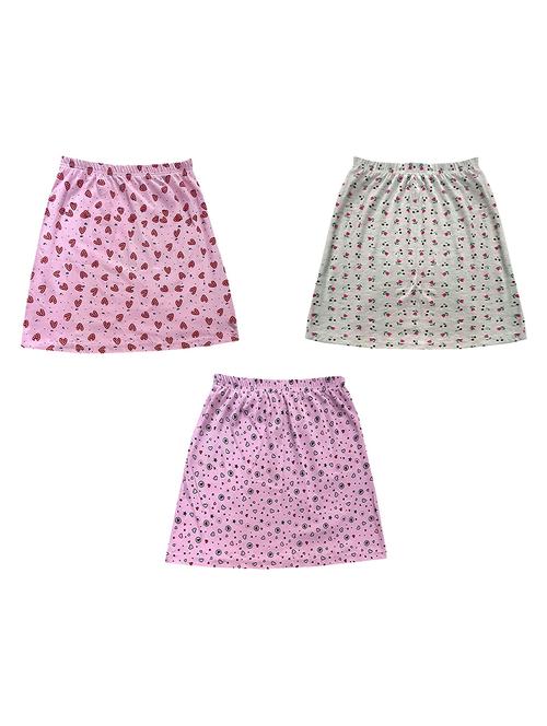 printed midi flared skirt set - 19574904 - Very Small Image - 1