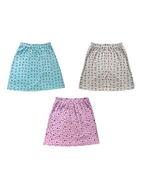 printed midi flared skirt set - 19574905 - Very Small Image - 1