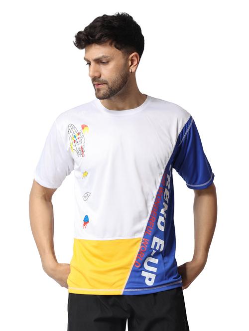 round neck printed regular t-shirt - 19574914 - Very Small Image - 1