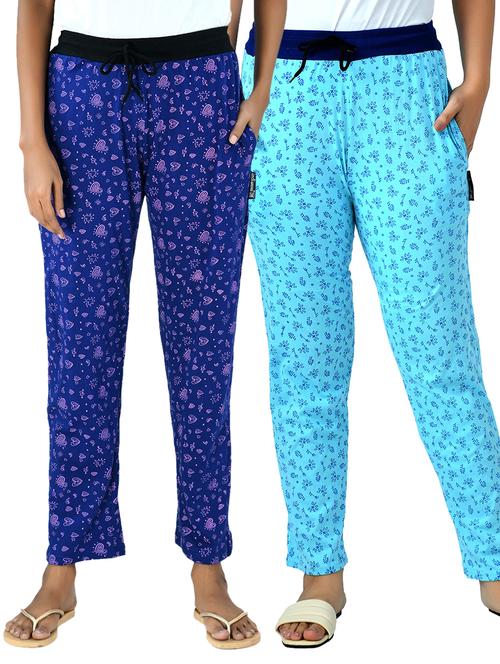 multi colour fleece track pant - 19576648 - Very Small Image - 1