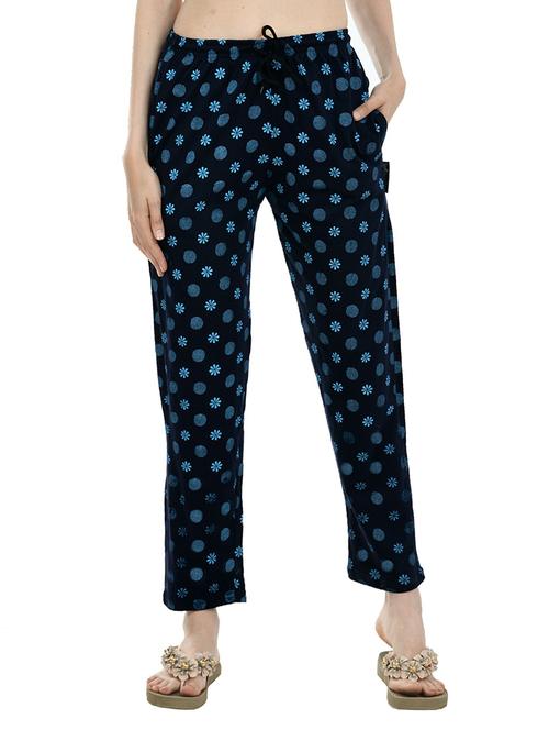 blue cotton track pant - 19576985 - Very Small Image - 1