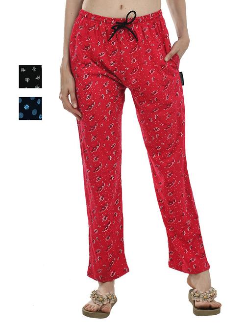 multi colored cotton track pant - 19577017 - Very Small Image - 1