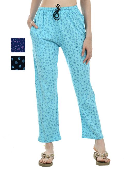 multi colored cotton track pant - 19577081 - Very Small Image - 1