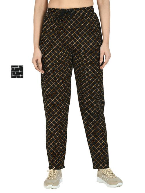 cotton printed track pants combo - 19577579 - Very Small Image - 1