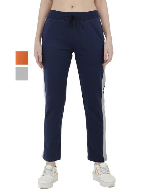 multi colour fleece track pant - 19577659 - Very Small Image - 1