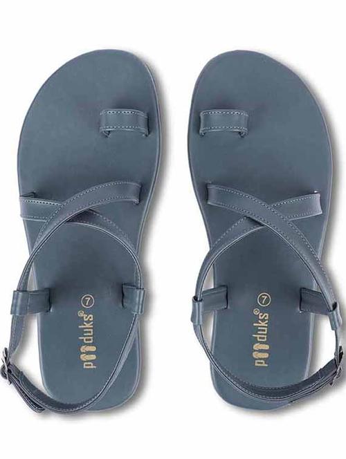 green pu back strap sandals - 19578215 - Very Small Image - 1