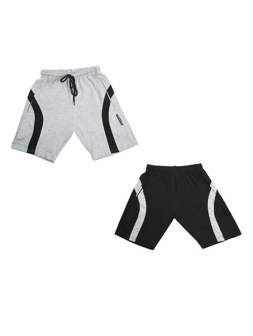 pack of 2 mid rise shorts - 19579507 - Very Small Image - 1
