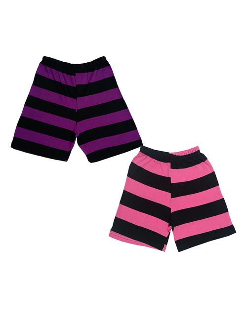 boys striped shorts combo - 19579613 - Very Small Image - 1