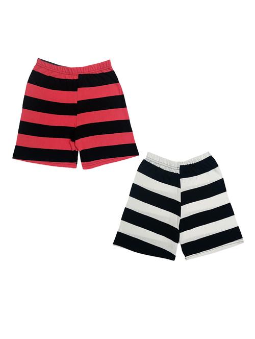 boys striped shorts combo - 19579620 - Very Small Image - 1