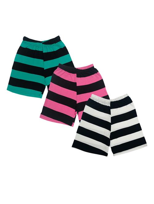 boys striped shorts combo - 19579624 - Very Small Image - 1