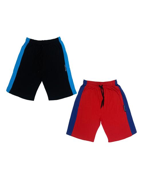 boys color block shorts combo - 19579629 - Very Small Image - 1