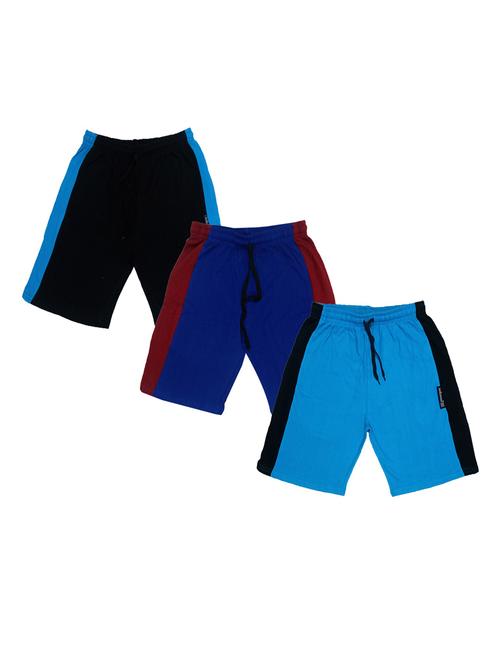 boys color block shorts combo - 19579638 - Very Small Image - 1