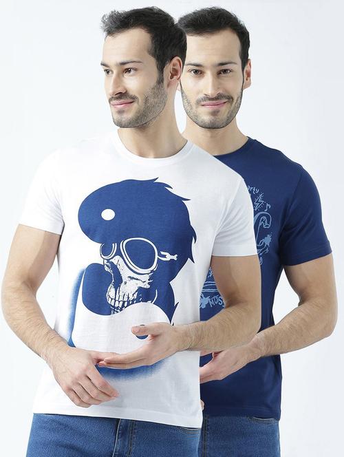 pack of 2 printed t-shirts - 19580517 - Very Small Image - 1