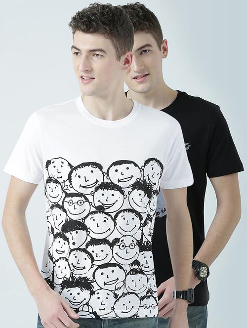 pack of 2 printed t-shirts - 19580530 - Very Small Image - 1
