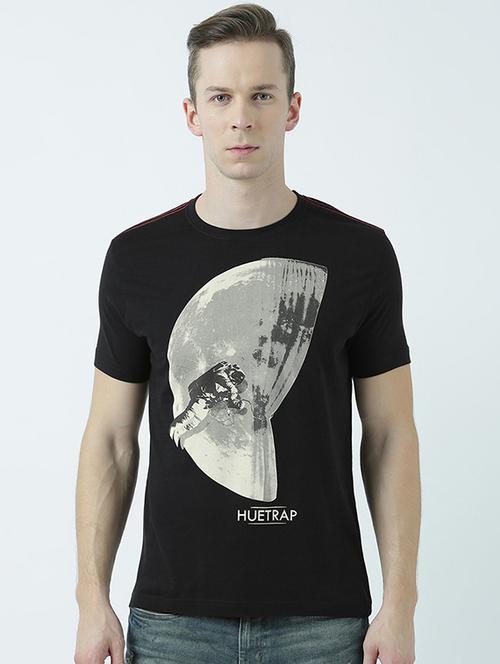 round neck printed regular t-shirt - 19581026 - Very Small Image - 1