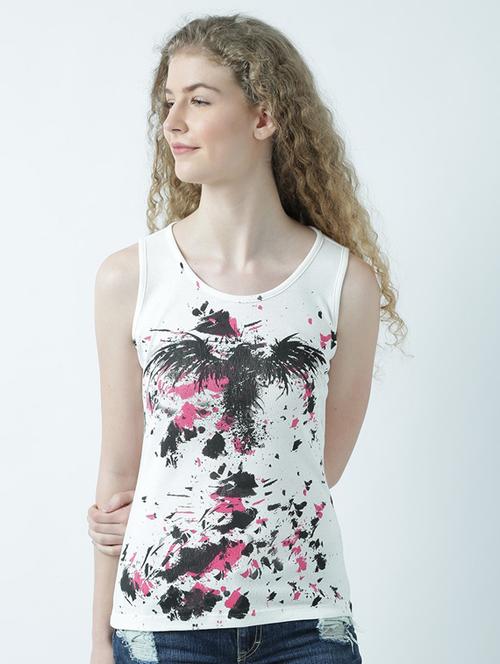 women's all over print round neck t-shirt - 19582848 - Very Small Image - 1
