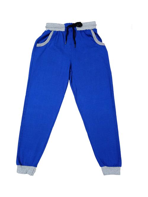 boys mid rise solid track pant - 19583819 - Very Small Image - 1