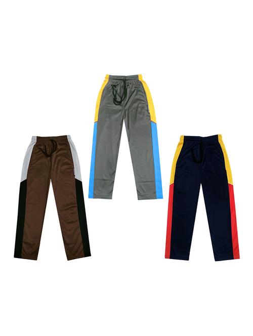 boys mid rise track pants combo - 19583843 - Very Small Image - 1
