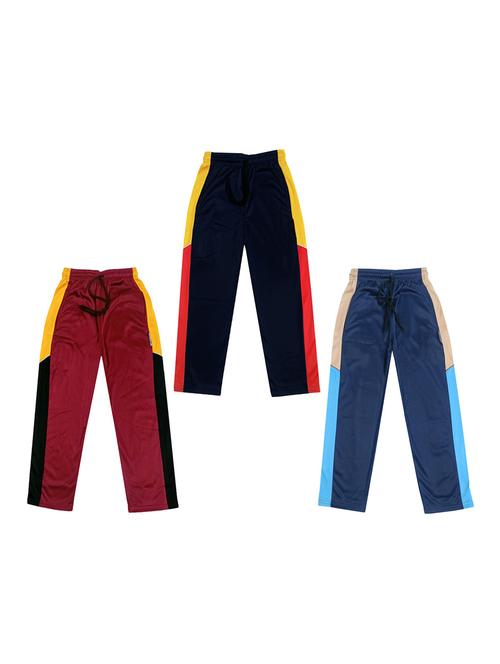 boys mid rise track pants combo - 19583845 - Very Small Image - 1