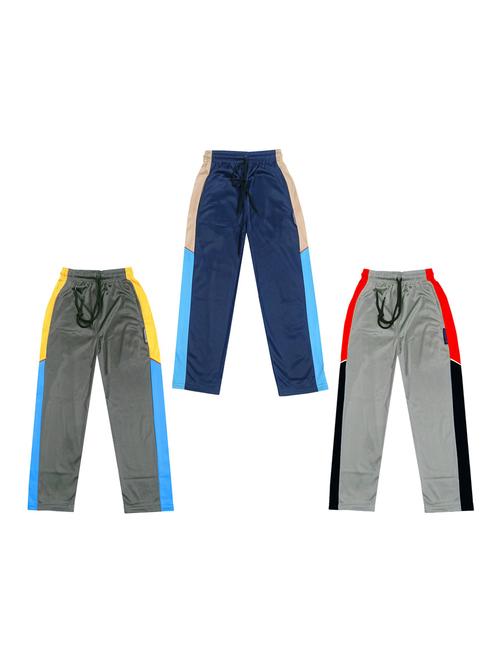 boys mid rise track pants combo - 19583855 - Very Small Image - 1