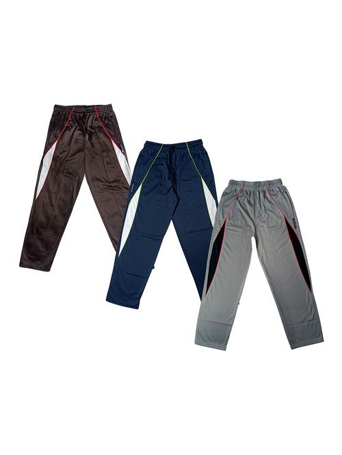 boys mid rise track pants combo - 19583915 - Very Small Image - 1