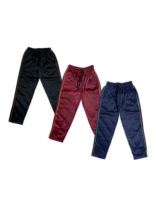 boys mid rise track pants combo - 19583920 - Very Small Image - 1